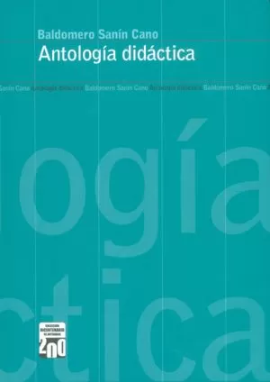 Carátula de Antología didáctica