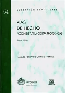 Carátula de Vías de hecho