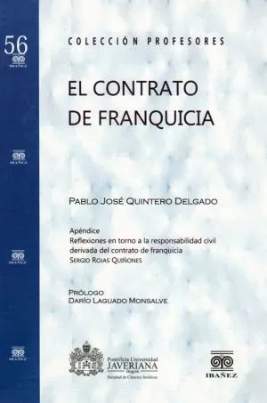Carátula de Contrato de las Franquicia: Referencia Especial al Derecho Colombiano