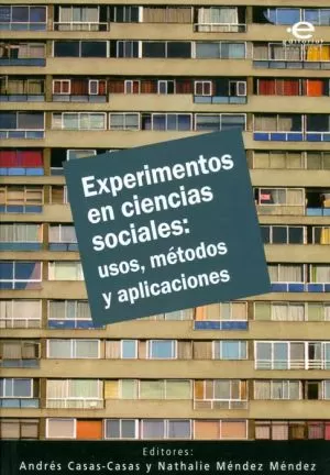 Carátula de Experimentos en Ciencias Sociales: