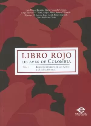 Carátula de Libro rojo de aves de Colombia