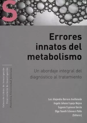 Carátula de Errores innatos del metabolismo