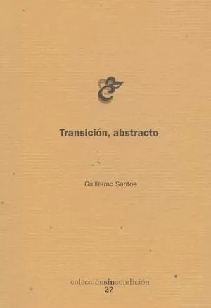 Carátula de Transición, abstracto