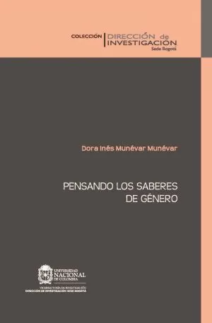 Carátula de Pensando los saberes de género