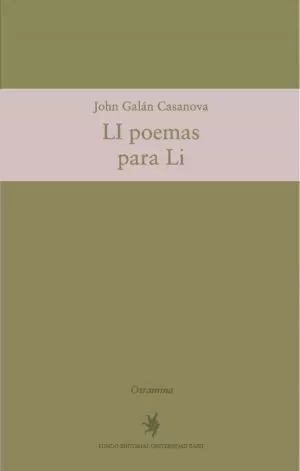 Carátula de LI poemas para Li