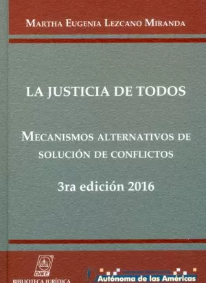Carátula de La justicia de todos