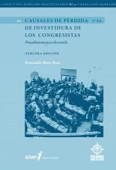 Carátula de Causales de pérdida de investitura de los congresistas y procedimiento para decretarla