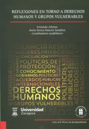 Carátula de Reflexiones en torno a derechos humanos y grupos vulnerables