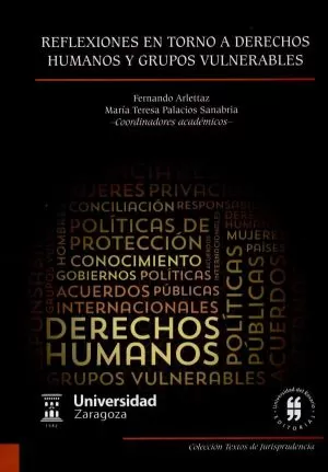 Carátula de Reflexiones en torno a derechos humanos y grupos vulnerables