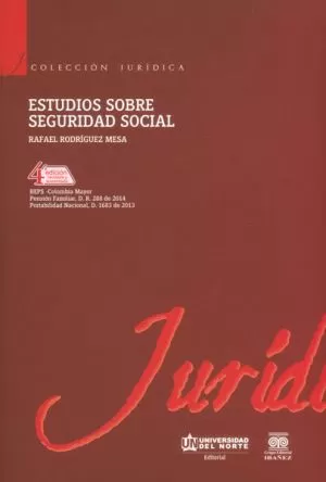Carátula de Estudios sobre seguridad social