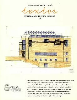 Carátula de Textos 24. Crítica, arquitectura y ciudad