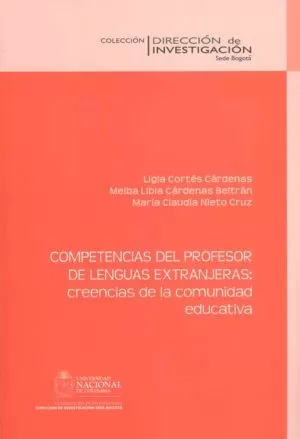 Carátula de Competencias del profesor de lenguas extranjeras