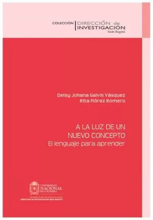 Carátula de A la luz de un nuevo concepto. El lenguaje para aprender