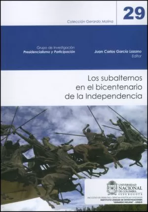 Carátula de Los subalternos en el bicentenario de la Independencia