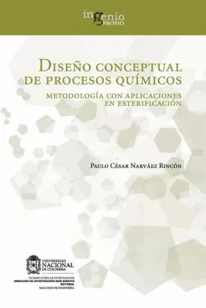 Carátula de Diseño conceptual de procesos químicos