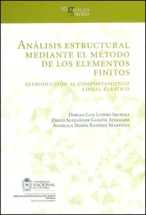 Carátula de Análisis estructural mediante el método de los elementos finitos