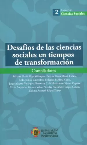 Carátula de Desafíos de las ciencias sociales en tiempos de transformación