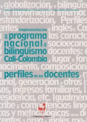 Carátula de Implementación del Programa nacional de bilingüismo Cali - Colombia