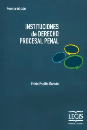 Carátula de Instituciones de derecho procesal penal