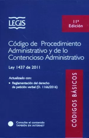 Carátula de Código de Procedimiento Administrativo y de lo Contencioso Administrativo Básico