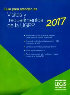 Carátula de Guia para atender las visitas y requerimientos de la UGPP