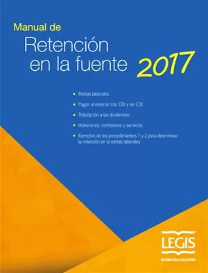 Carátula de Manual de retención en la fuente