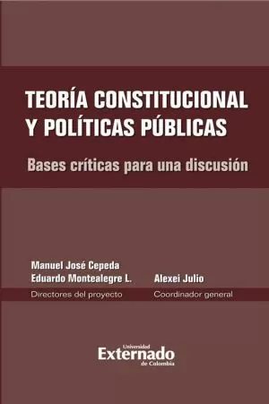 Carátula de Teoría Constitucional Y Políticas Públicas