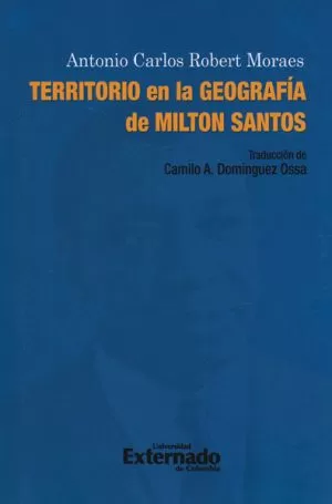 Carátula de Territorio en la Geografía de Milton Santos
