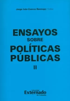 Carátula de Ensayos sobre políticas públicas II