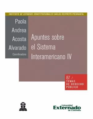 Carátula de Apuntes Sobre el Sistema Interamericano IV