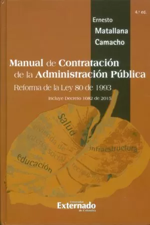 Carátula de Manual de Contratación de la Administración Pública