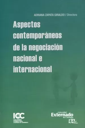 Carátula de Aspectos Contemporáneos de la Negociación Nacional e Internacional