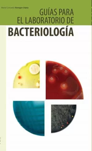 Carátula de Guías para el laboratorio de Bacteriología