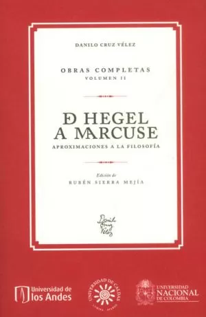 Carátula de De Hegel a Marcuse. Aproximaciones a la filosofía