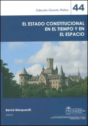 Carátula de El Estado constitucional en el tiempo y en el espacio