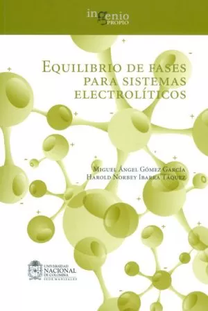 Carátula de Equilibrio de fases para sistemas electrolíticos