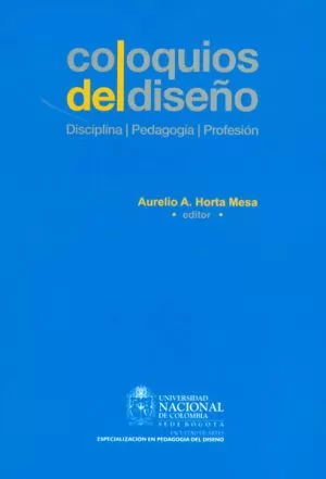 Carátula de Coloquios del diseño