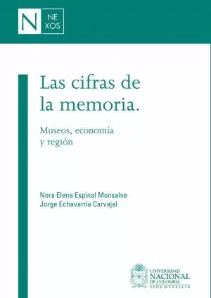 Carátula de Las cifras de la memoria. Museos, economía y región