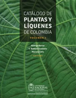 Carátula de Catálogo de plantas y líquenes de Colombia