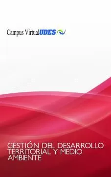 Carátula de Gestión del Desarrollo Territorial y Medio Ambiente