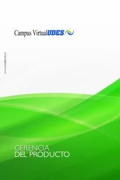 Carátula de Gerencia de Producto