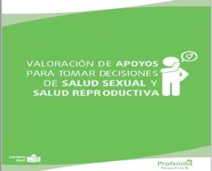 Carátula de Valoración de apoyos para tomar decisiones de salud sexual y salud reproductiva