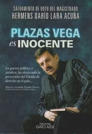 Carátula de Plazas Vega es inocente