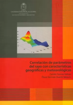 Carátula de Correlación de parámetros del rayo con características geográficas y meteorológicas