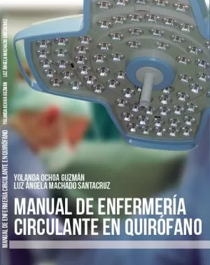 Carátula de Manual de Enfermería Circulante en Quirófano