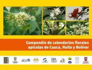 Carátula de Compendio de calendarios apícolas de Cauca, Huila y Bolívar