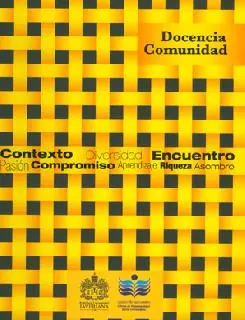 Carátula de Docencia Comunidad