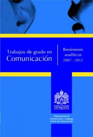 Carátula de Trabajos de grado en Comunicación