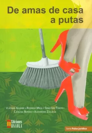 Carátula de De amas de casa a putas..., y otros ensayos