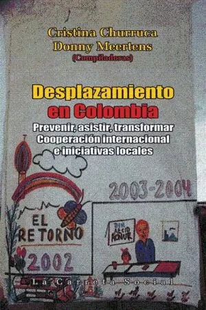 Carátula de Desplazamiento en Colombia.